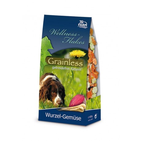Hund Wellness-Flakes Grainless Wurzel-Gemüse